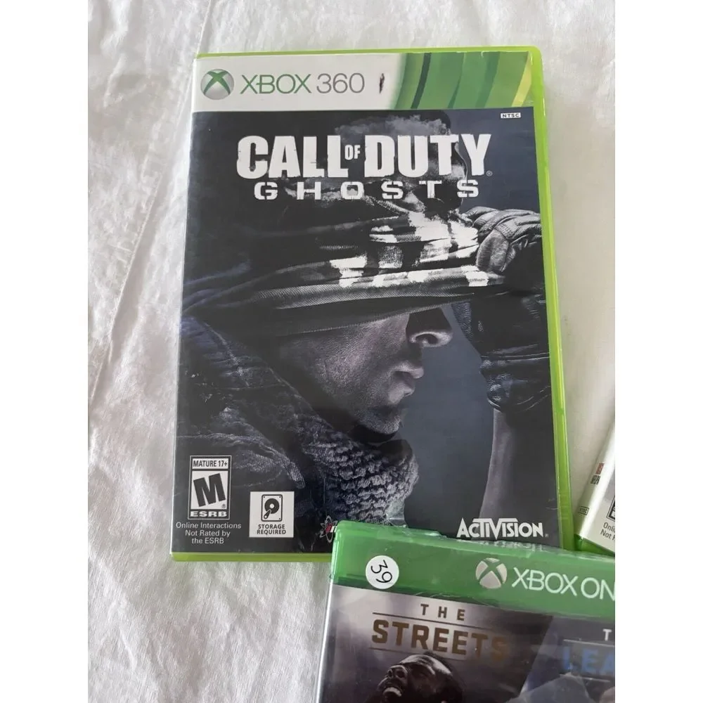 Microsoft Xbox 360 Madden 25 And Call Of Duty Ghost  Xbox One Nba Live 18 (2796)